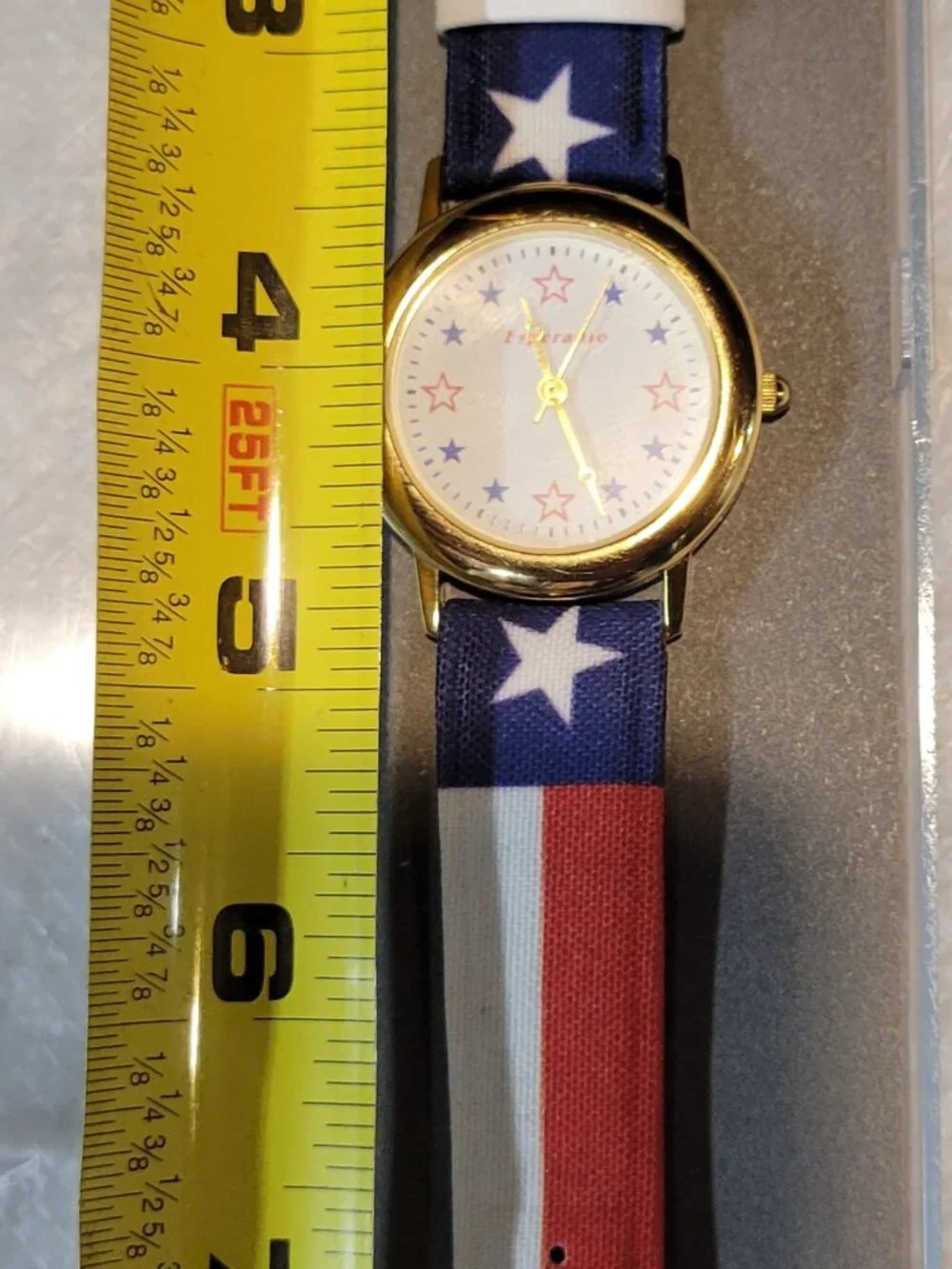 Esperanto USA Patriot Watch - NOS